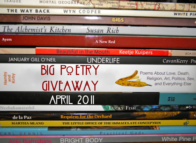 Big Poetry Giveaway 2011